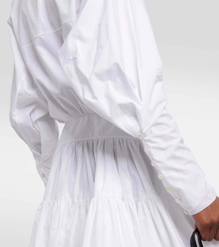 Alaia Cotton poplin minidress
