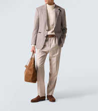 John Lobb Lopez suede penny loafers