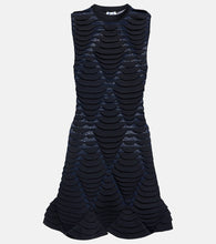 Alaia 3D-knit minidress