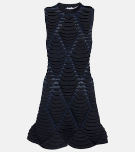 Alaia 3D-knit minidress