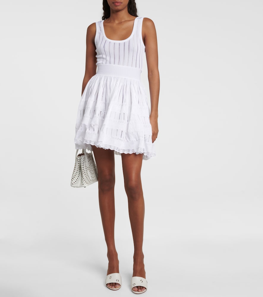 Alaia Crinoline minidress