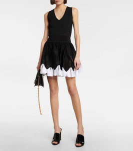 Alaia V-neck minidress