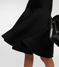 Alaia Cutout high-neck minidress