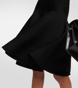 Alaia Cutout high-neck minidress