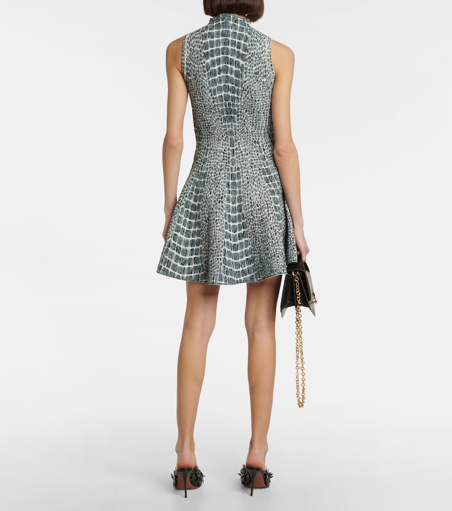 Alaia Jacquard minidress