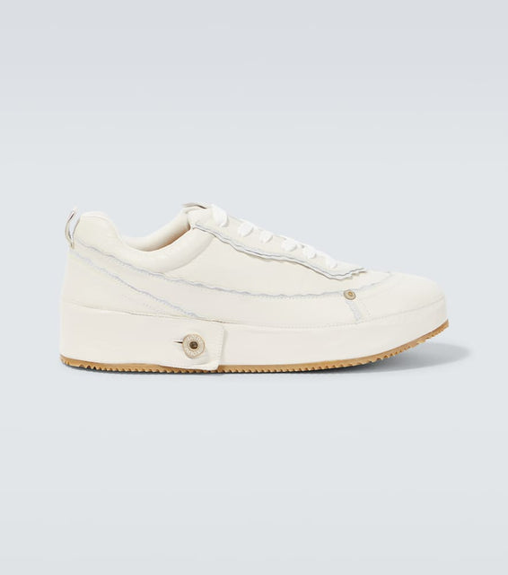 Loewe Deconstructed leather sneakers