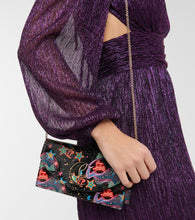 Christian Louboutin Loubi54 patent leather clutch