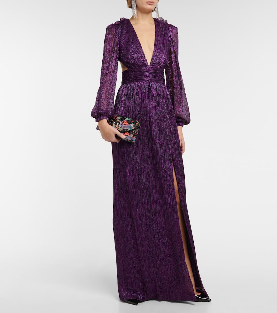 Christian Louboutin Loubi54 patent leather clutch