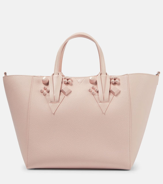 Christian Louboutin Cabachic Small leather tote. Shop Christian Louboutin Tote Bags for women now.