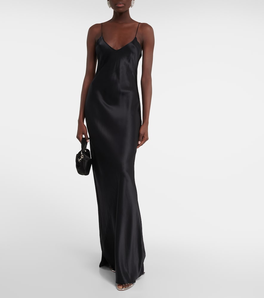 Nili Lotan Silk maxi dress