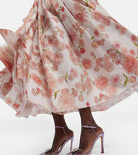Giambattista Valli Floral cotton poplin midi dress