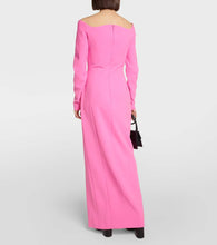 MÔNOT Off-the-shoulder gown