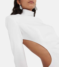 MÔNOT crêpe mini dress