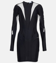 Mugler Paneled minidress