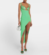 Amina Muaddi Lupita PVC sandals