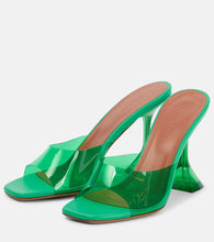 Amina Muaddi Lupita PVC sandals