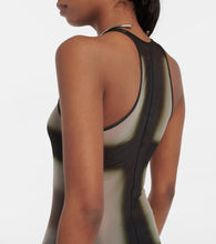 Rick Owens Printed sheer midi dress