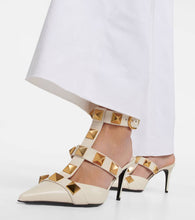 Valentino Garavani Roman Stud leather pumps