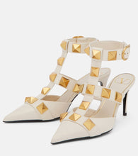 Valentino Garavani Roman Stud leather pumps