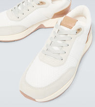 Tod's Leather-trimmed sneakers