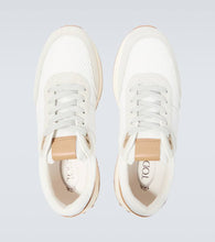 Tod's Leather-trimmed sneakers