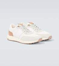Tod's Leather-trimmed sneakers