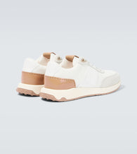 Tod's Leather-trimmed sneakers
