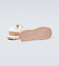 Tod's Leather-trimmed sneakers