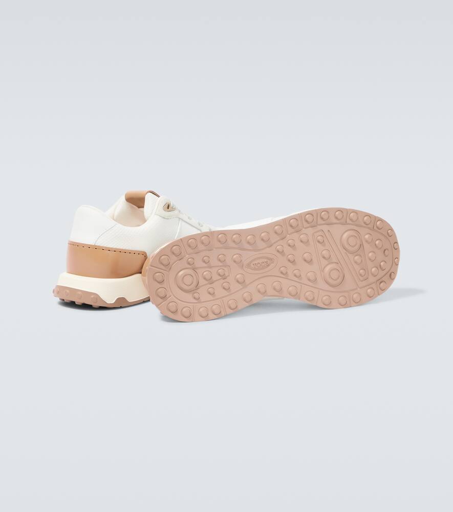 Tod's Leather-trimmed sneakers