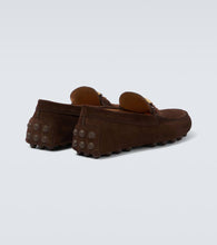 Tod's T Timeless suede loafers