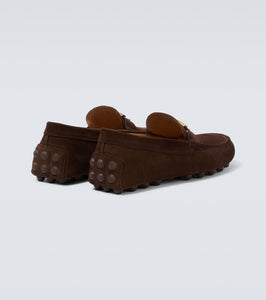 Tod's T Timeless suede loafers