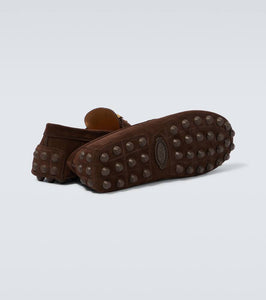 Tod's T Timeless suede loafers