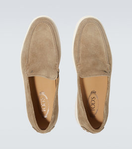 Tod's Slip-on suede loafers