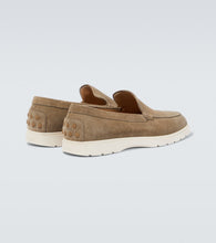 Tod's Slip-on suede loafers