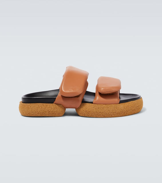 Dries Van Noten Leather platform sandals