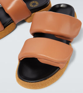 Dries Van Noten Leather platform sandals