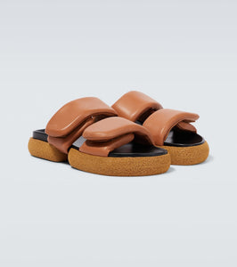 Dries Van Noten Leather platform sandals