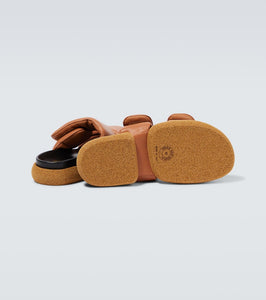 Dries Van Noten Leather platform sandals