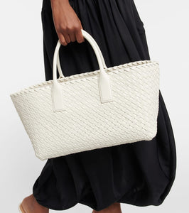 Bottega Veneta Cabat Small leather tote bag