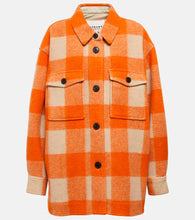 Marant Etoile Harveli checked jacket - Marant Etoile Harveli 格纹夹克
