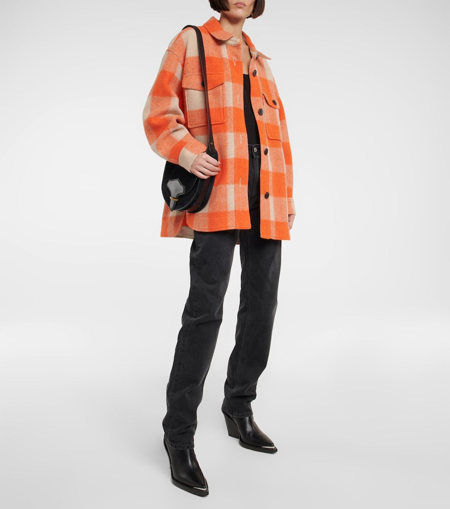 Marant Etoile Harveli checked jacket