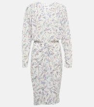 Marant Etoile Danalia printed jersey midi dress