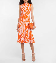 Sportmax Teglia printed midi dress