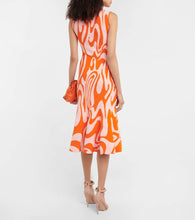 Sportmax Teglia printed midi dress