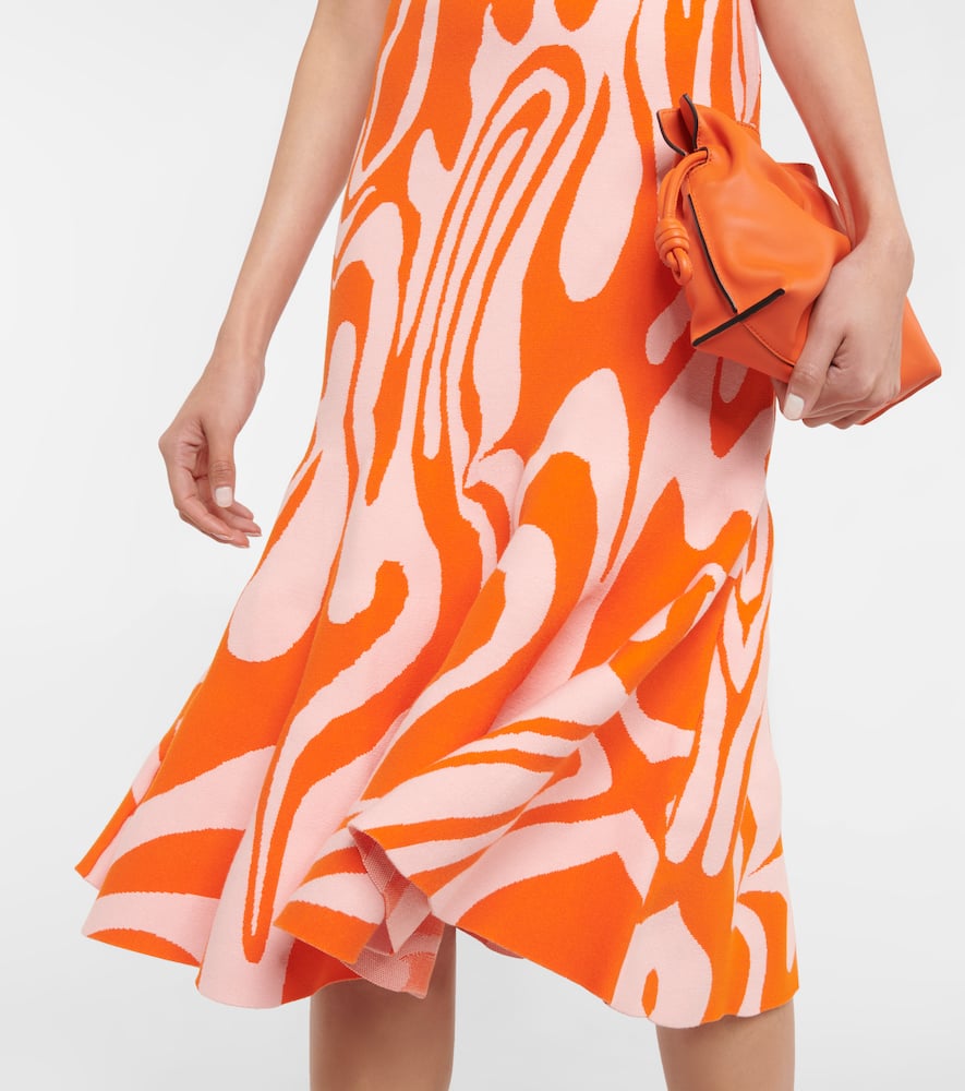 Sportmax Teglia printed midi dress