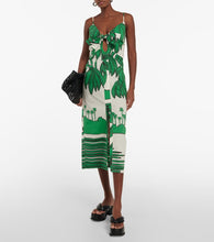 Johanna Ortiz Printed cotton poplin maxi dress