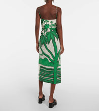Johanna Ortiz Printed cotton poplin maxi dress