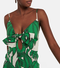 Johanna Ortiz Printed cotton poplin maxi dress