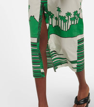 Johanna Ortiz Printed cotton poplin maxi dress