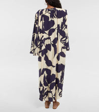 Johanna Ortiz Ancient Tropics printed silk midi dress
